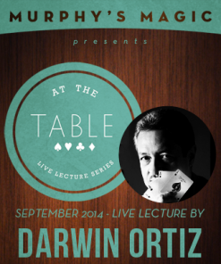 At the Table Live Lecture - Darwin Ortiz 9/3/2014 - video DOWNLOAD