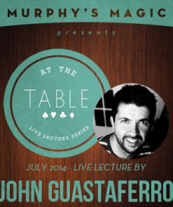 At the Table Live Lecture - John Guastaferro 7/23/2014 - video DOWNLOAD