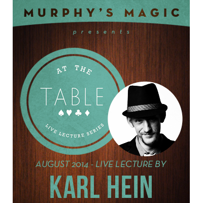 At the Table Live Lecture - Karl Hein 8/6/2014 - video DOWNLOAD At the Table Live Lecture - Karl Hein 8/6/2014 - video DOWNLOAD