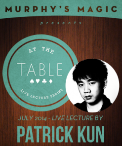 At the Table Live Lecture - Patrick Kun 7/9/2014 - video DOWNLOAD
