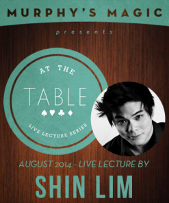 At the Table Live Lecture - Shin Lim 8/20/2014 - video DOWNLOAD