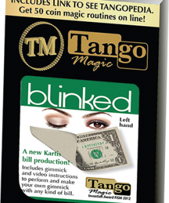 Tango Blinked Left Handed (Gimmick and Online Instructions) V0015 by Tango Magic - Trick