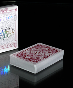 Chameleon Playing Cards (Red) by Expert Playing Cards