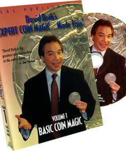 David Roth's Expert Coin Magic Made Easy Vol 1  - DVD