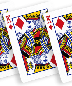 Flash Poker Card King of Diamonds (Ten Pack) - Trick
