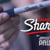 Amazing Sharpie Pen (Blue) by James Paul - Trick