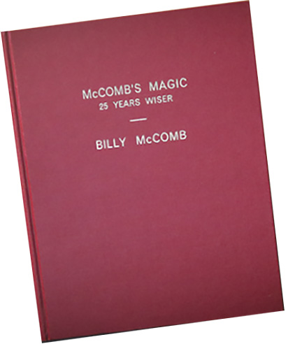 OOP McComb's Magic 25 Years Wiser - Book   ESTATE