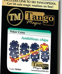 Ambitious Chip (Gimmick and Online Instructions) by Tango Magic - Trick