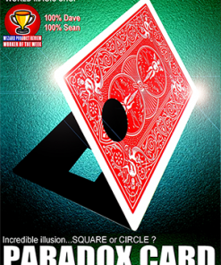 Paradox Card (Red) by Mickael Chatelain - Trick