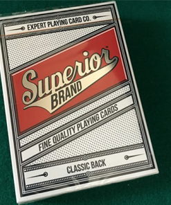 Superior Invisible (Red) Playing Cards by Expert Playing Card Co