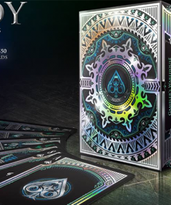Alloy Cobalt Playing Cards (Blue)