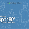 Top It 180 Left Handed (Gimmick and Online Instructions) by David Penn - Trick