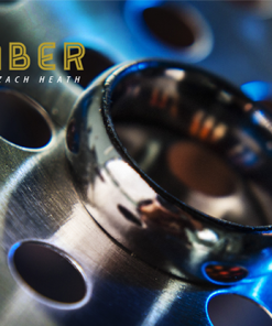 Ash and Ember Silver Curved Size 14 (2 Rings) by Zach Heath - Trick