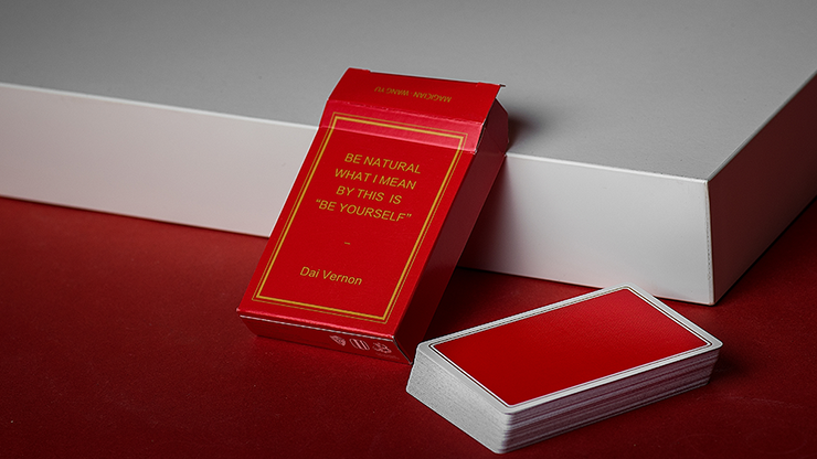 Magic Notebook Deck - Limited Edition (Red) by The Bocopo Playing Card Company
