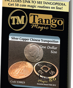Dollar Size Silver Copper Chinese Transposition (CH023) by Tango Magic