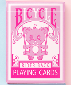 Bicycle Lovely Bear Cards - Pink (Limited Edition)