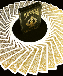 Bicycle MetalLuxe Gold Playing Cards Limited Edition by JOKARTE