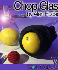 Chop Glass (Gimmicks and Online Instructions) by Alan Hudson and World Magic Shop - Trick