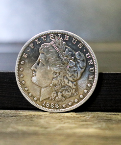 Morgan Silver Dollar Single Coin (Ungimmicked)