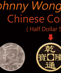 Johnny Wong's Chinese Coin (Half Dollar Size) by Johnny Wong - Trick