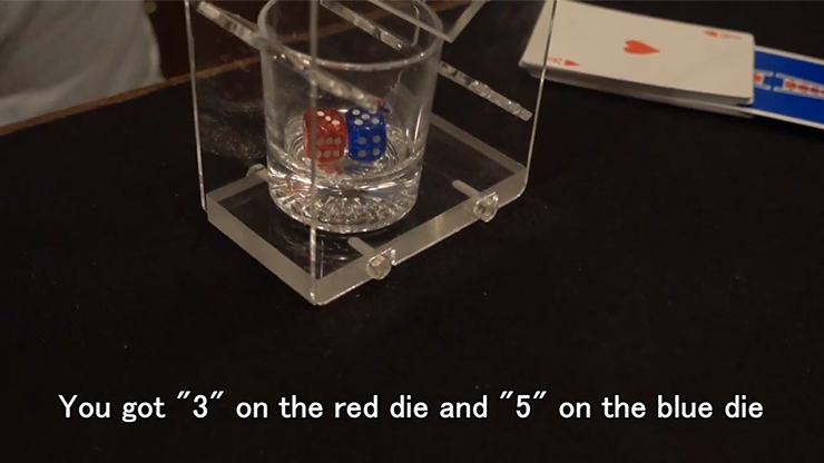 Perfect Prediction Dice Red (6 Dice) by Kreis - Trick Perfect Prediction Dice Red (6 Dice) by Kreis - Trick