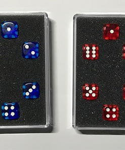 Perfect Prediction Dice Red (6 Dice) by Kreis - Trick
