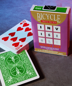 Invisible Deck Bicycle (Green) - Trick