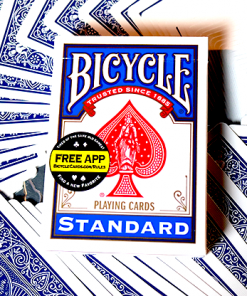 Bicycle Standard Blue Poker Cards (New Box)