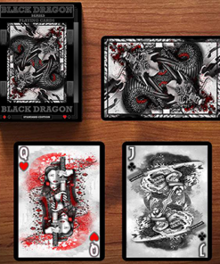 Black Dragon Series Playing Cards (Standard Edition) by Craig Maidment