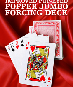 Improved Pop-Eyed Popper Jumbo Forcing Deck (Red) - Trick