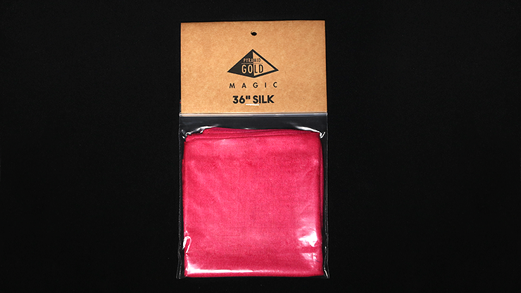 Silk 36 inch (Pink) by Pyramid Gold Magic