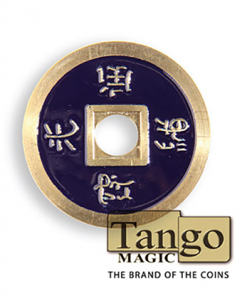 Dollar Size Chinese Coin (Purple) by Tango (CH034)