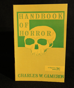 Handbook of Horror by Charles W. Cameron - Book