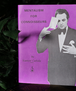 Mentalism for Connoisseurs by Stanton Carlisle - Book