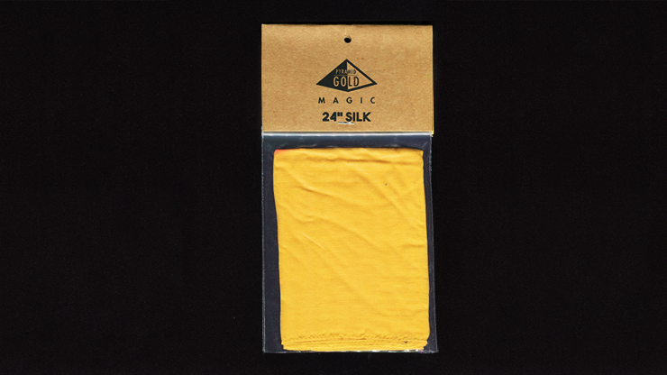 Silk 24 inch (Yellow) by Pyramid Gold Magic