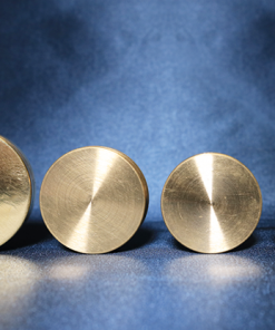 Nested Coin Box Brass (4) by Mr. Magic - Trick