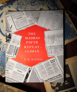 The Madras Paper Repeat Climax by PK Ilango - Book