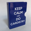 Keep Calm and Do Cardistry Card Guard (Blue) by Bazar de Magia