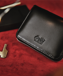 Zipper Playing Card Case (Leather) by TCC