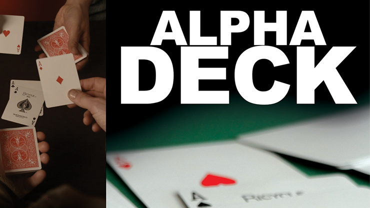 Alpha Deck (Cards and Online Instructions) by Richard Sanders - Trick Alpha Deck (Cards and Online Instructions) by Richard Sanders - Trick