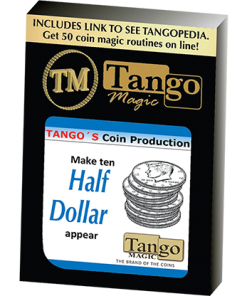 Tango Coin Production - Half Dollar D0186 (Gimmicks and Online Instructions) by Tango - Trick