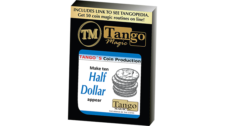 Tango Coin Production - Half Dollar D0186 (Gimmicks and Online Instructions) by Tango - Trick Tango Coin Production - Half Dollar D0186 (Gimmicks and Online Instructions) by Tango - Trick