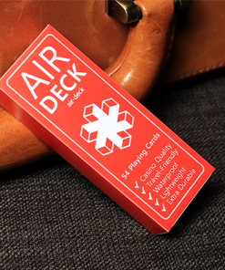 Air Deck - The Ultimate Travel Playing Cards (Red)