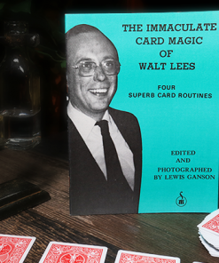 The Immaculate Card Magic of Walt Lees - Book
