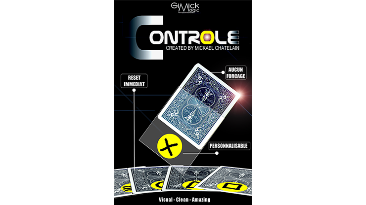 CONTROLE (Blue) by Mickael Chatelain - Trick CONTROLE (Blue) by Mickael Chatelain - Trick