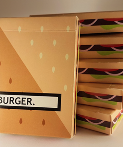 Burger Playing Cards Created by FLAMINKO Playing Cards