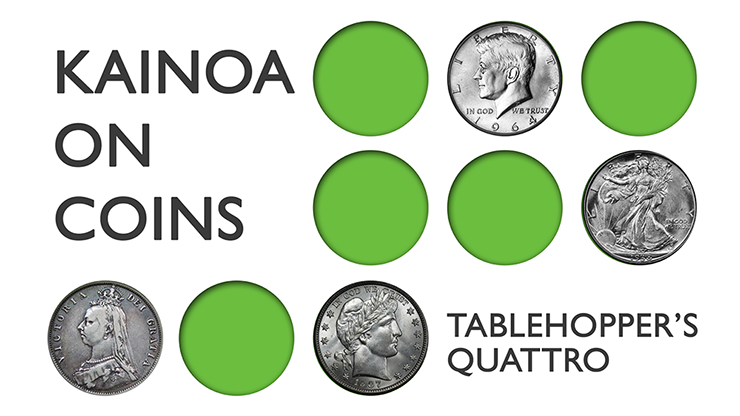 Kainoa on Coins: Tablehopper's Quattro - DVD Kainoa on Coins: Tablehopper's Quattro - DVD