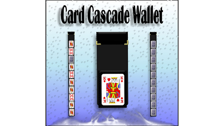 Card Cascade Wallet by Heinz Minten - Trick Card Cascade Wallet by Heinz Minten - Trick