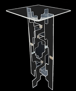 Tora Glassy Table (Folding) by Tora Magic - Trick