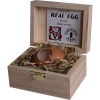 Real Egg (Brown) by Gianfranco Ermini & Stratomagic - Trick